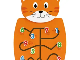 VIGA Aktivitetstavle Kat - Styrk Motorik & Fantasi