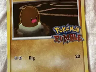 Diglett #11 Pokemon Rumble