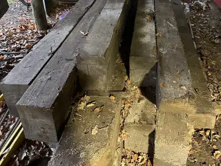 Azobe/jerntræ’s bjælker