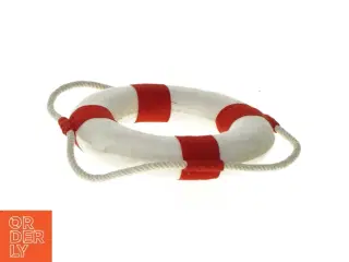 Redningskrans i stof (til leg/pynt) (str. 14 cm)