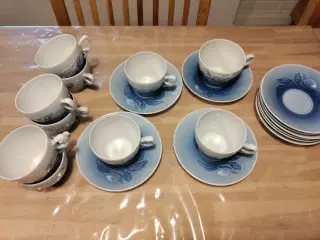 Julerosen, Bing og Grøndahl, kaffekopper 