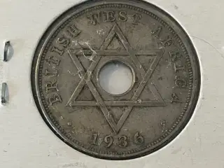 1 Penny British West Africa 1936