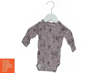 Langærmet bodystocking med blomsterprint fra Name It (str. 56)