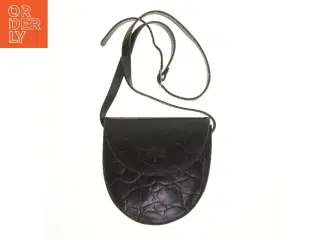 Mørkebrunt læder skuldertaske fra Mulberry (str. 20x20 cm)