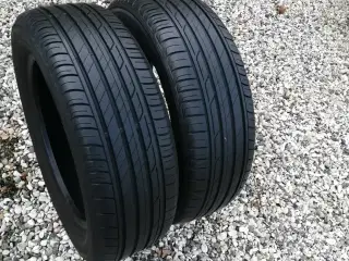 16" Bridgestone sommerdæk, som nye 195-60-16
