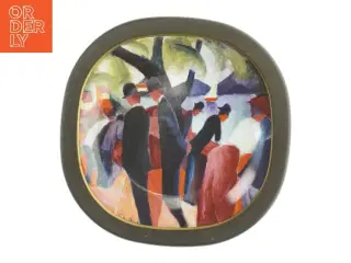 Samlerplatte med motiv fra Rosenthal (str. 24 x 24 cm)
