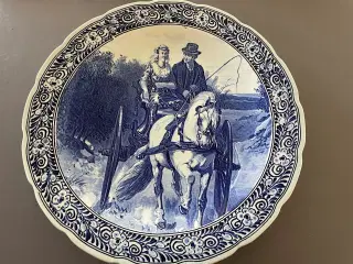 Delfts porcelænsplatte