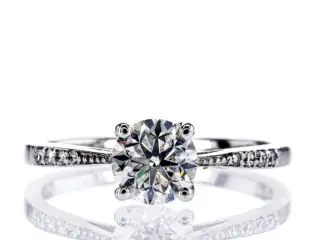 Naturlig Diamantring 1.08ct