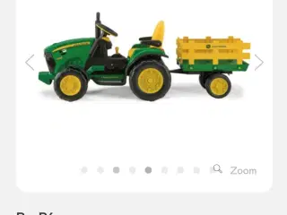 John Deere traktor med 12 v batteri købes