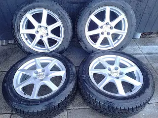 5X114,3 Alu-fælge på vinterdæk