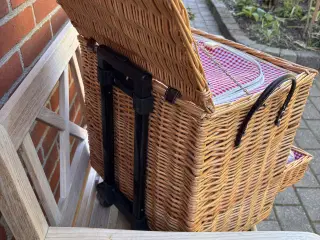 Picnic kurv på hjul