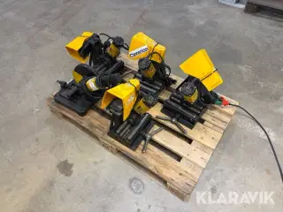 Rørskæremaskiner Rems Turbo & Cento 5 styk