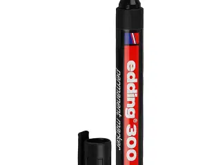 Edding 300 Tusch, sort, 1,5-3 mm, 1 stk.