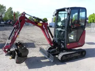 Yanmar SV17 med tiltmanfæste