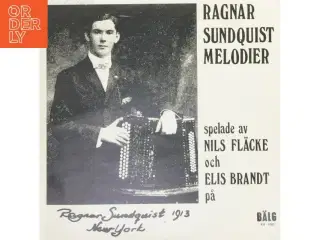 Ragnar Sundquist Melodier LP fra Bälg