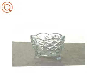Krystal skål (str. 12 x 7 cm)