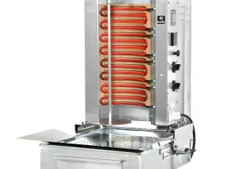Kebab & Shawarma grill til el – 30 kg kød