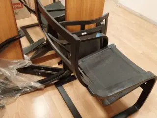 Poäng stole , 1 gynge+1 alm. (uden hynder)