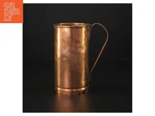 Antik Kobberkrus med hank (str. 15 cm)