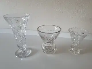 Krystal vaser