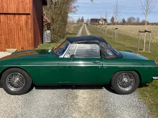 MGB - Britisk Racing Green - 1969.
