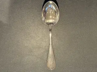 Randbøl barneske i sølv