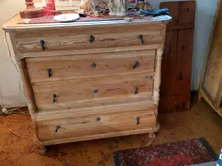 Antik kommode Fyrretræ