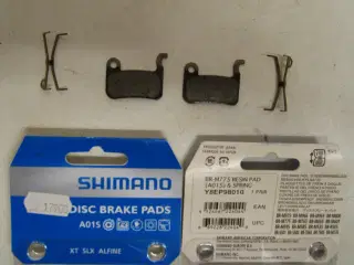Disc brake pads - forskellige modeller - se billed