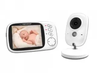 Babyalarm med video – Esperanza Jacob EHM002, 50 m, hvid