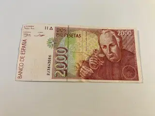2000 Pesetas Spain