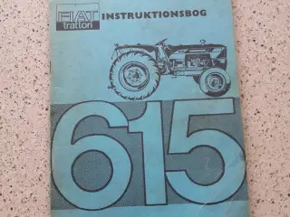 Instruktionsbog Fiat 615