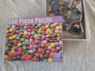 500 Piece Puzzle Assorted Sweets