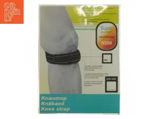 Knæstrop i neopren (str. One Size, 30-40 cm knæomkreds)