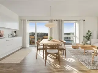 88 m2 lejlighed med altan/terrasse, Odense SV, Fyn