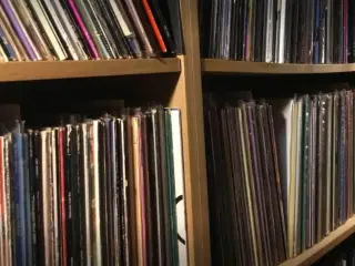 Lp plader, stor samling