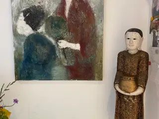 Diverse, bl.a. maleri af Jytte Thye 