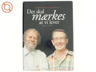Det skal mærkes at vi lever (Bog)