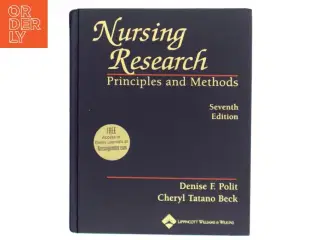 &#39;Nursing research: Principles and methods&#39; af Denise F. Polit (bog)
