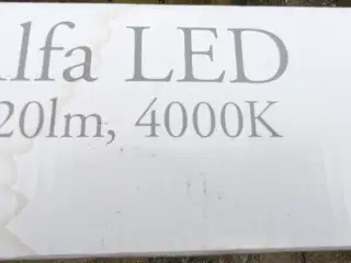 Helt Nyt LED loftsarmatur. Vandtæt 