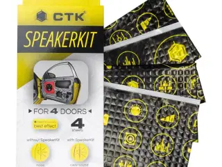 CTK Standard højttalerkit (4 døre), 4 ARK, 0,25M²