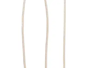 Flade bomuldsvæger til lys - 50 stk. til DIY projekter