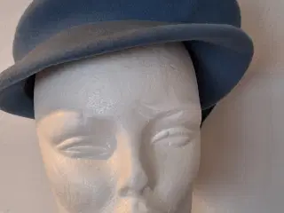 Blå vintage hat