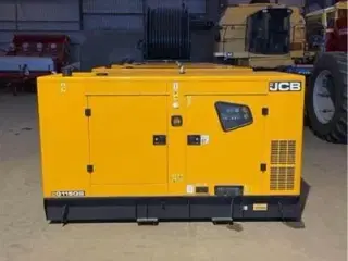 JCB NY  JCB  strømgenerator 90kw 115kw og 140kw