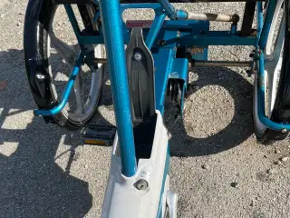 Tre hjulet Hean Power Hybridel cykel uden batteri 