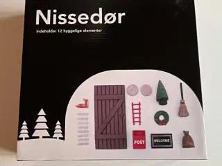 Nissedør med 12 dele