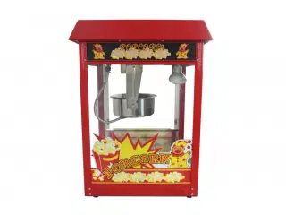 Popcornmaskine – rød – B560 x D417 x H770 mm