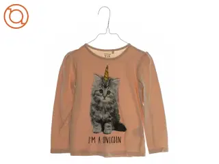 Bluse med print fra VRS (str. 110 til 16)