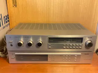 Philips amplifier og radio