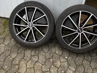 4 stk fælge med dæk 
