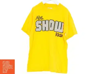 Gul T-shirt med print fra Tui (str. 128)